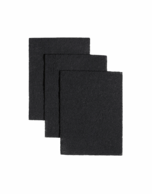 Replacement Charcoal Filter Pads Compatible With Broan BP58, 7-3/4 x 10-1/2-Inch (3-Pack)