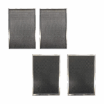 Replacement for Trion MAX 5 1400 441501-019 Aluminum / Carbon Pre/Post Filter Set:(2)- 12 x 16 x 1/4 Aluminum and (2) 12 x 16 x 1/4 Carbon