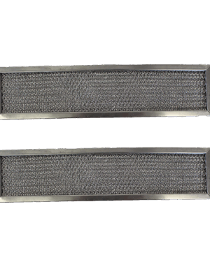 Replacement Aluminum Filters Compatible with Imperial Cal G-4003,G-8664,RHF0305 -3-1/2 x 19-3/4 x 3/8 (2-Pack)