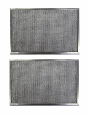 Replacement Aluminum Filters Compatible with Amana 830192,G-8611,RHF0841 -8-15/16 x 18-15/16 x 3/8 (2-Pack)