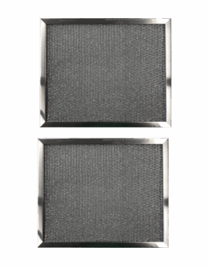 Aluminum Replacement Range Filters Compatible With Broan 99010033, S97009562, S99010033, BP10- Dimensions: 8 x 9-1/2 x 3/8 - 2 Pack