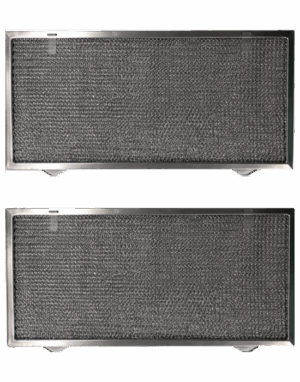 Replacement Aluminum Filters Compatible with Air King CF-01S,GC-7515, -9-3/8 x 10-1/2 x 3/8 (2 TS LS 1PT LS) (2-Pack)