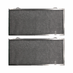 Aluminum Replacement Range Filter - Dimensions: 11-7/8 x 18-1/4 x 3/8 - 2 Pack