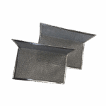 Replacement Aluminum Filter Compatible with Broan R610038, R610080, SR610 080, Rangeaire 610038, SR610081 and Whirlpool 830865 - 11 X 11-5/8 X 3/32 - (2-Pack)