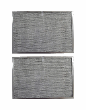 Replacement Aluminum Filters Compatible with GE WB02X2892,GC-7510,RCP1106 -11-7/16 X 17 X 3/8 (PT SS) (2-Pack)