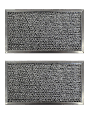 Replacement Aluminum Filters Compatible with Estate 4358003, Kitchenaid 4358003, Whirlpool 4358003,GC-7502,RHP0701 -7-1/8 x 11-5/8 x 3/8 (2-Pack)