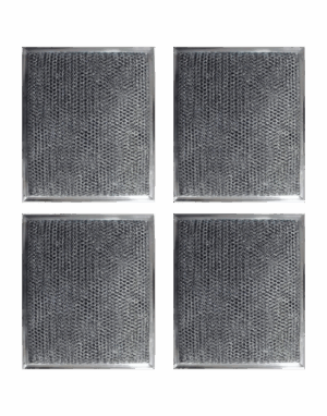 Replacement Carbon Filters for GE: WB2X8406, WB02X10700 , 7506 (4-Pack)