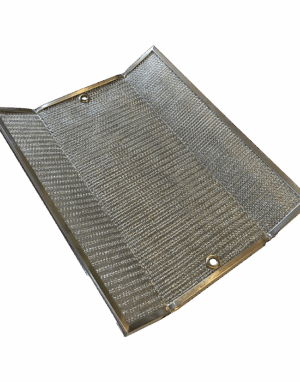 Replacement Range Wing Filter Compatible With Bosch/Thermador/Gaggenau 368812, 1104520, 19-07-302, 19-09-701,WG-8704,; 16-3/8 X 19-5/8 X 3/8 W/3-7/8 WING 2 GROMMETS SS; 1-Pack